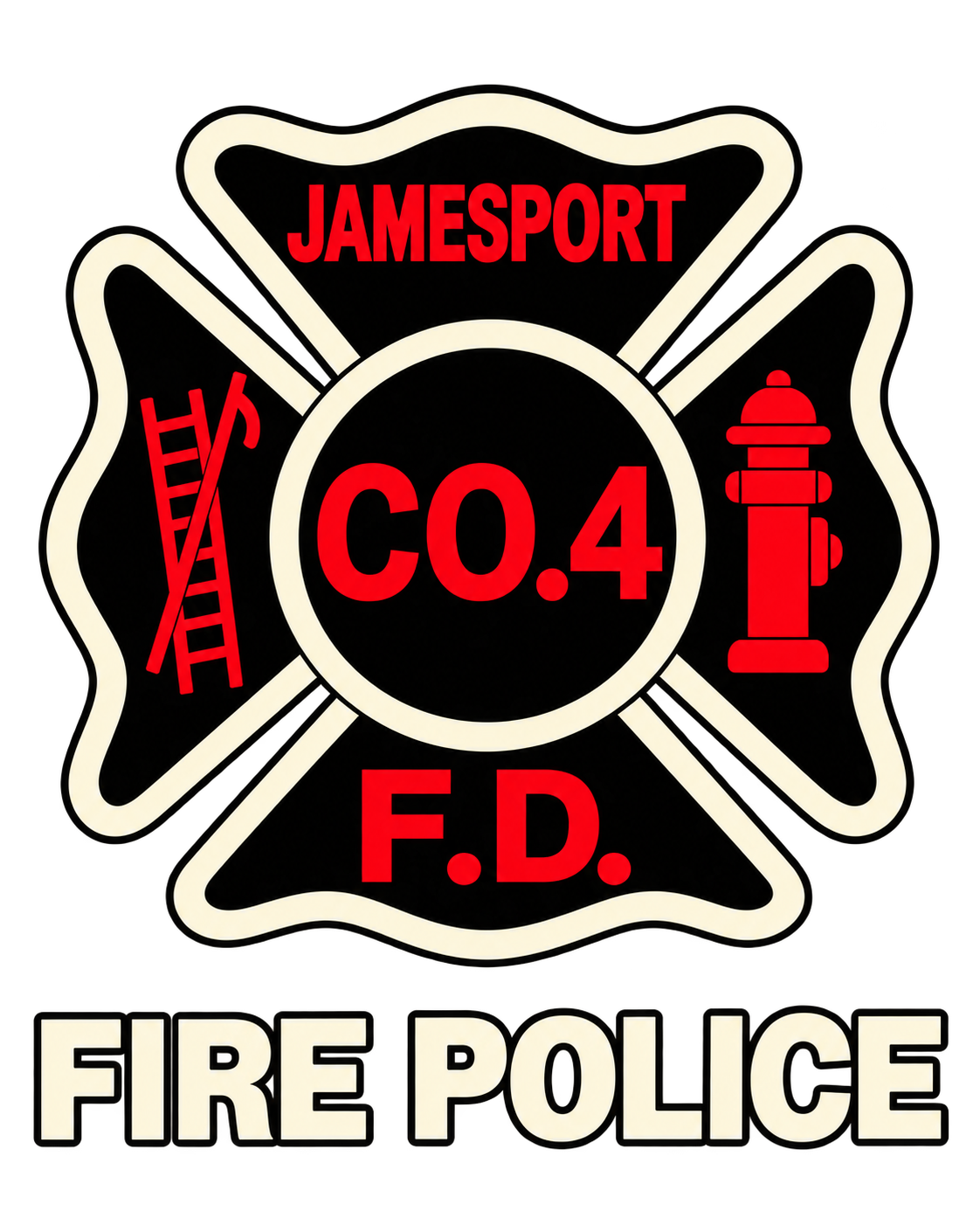 Fire Police Company No. 4 Patch